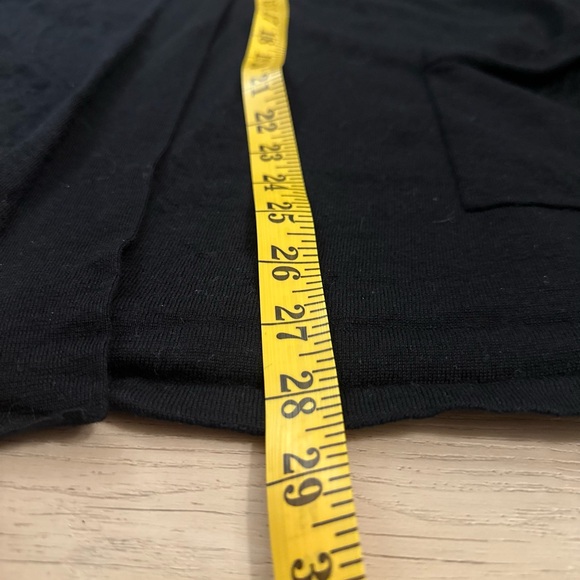 Sandro Paris Black Cardigan 100% Merino Wool Size 1 - Picture 11 of 13